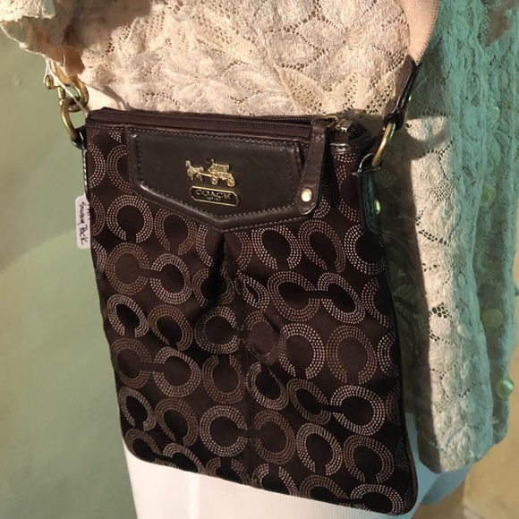 Authentic Brown Coach Madison bag - Picture 6 of 7